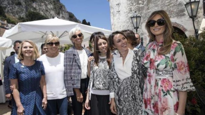 Parejas del g7 Taormina