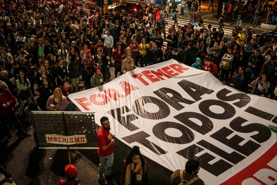 Miles de brasileños se movilizan en las calles contra el Gobierno de Temer