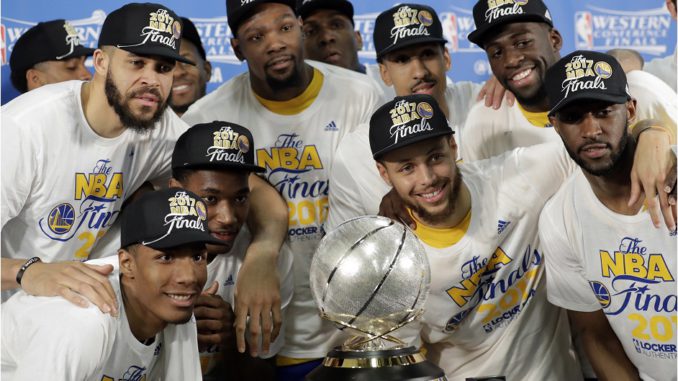 Draymond Green,Stephen Curry,JaVale McGee,Kevin Durant