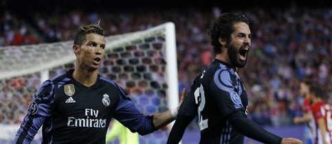 Isco,Cristiano Ronaldo
