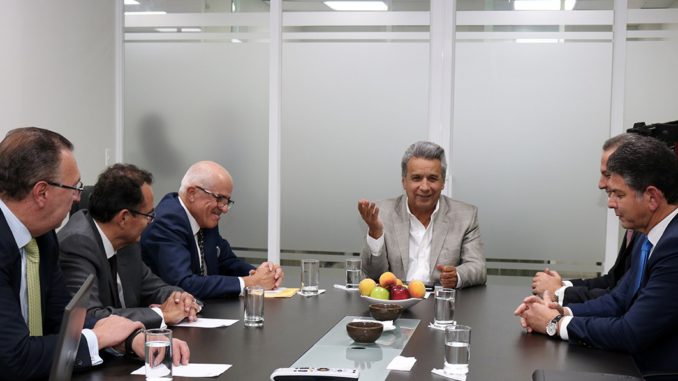 lenin moreno bancos