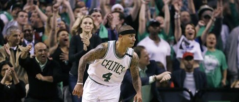 Marcin Gortat,Amir Johnson,Avery Bradley,Isaiah Thomas
