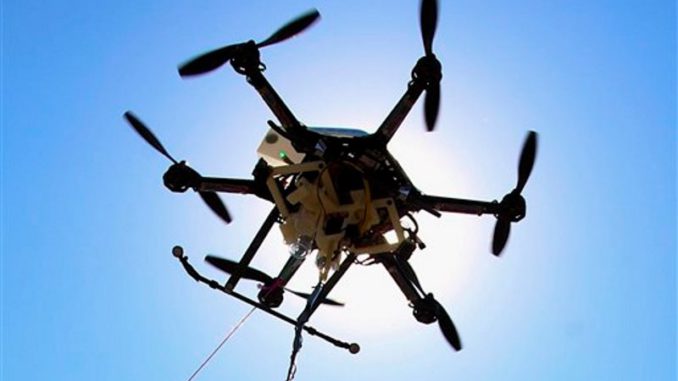 Drones con desinfladores