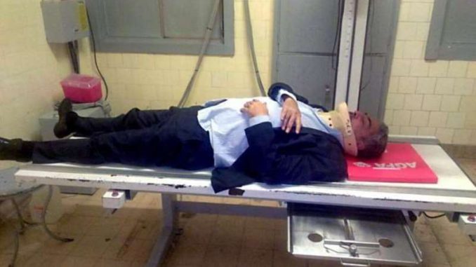Gregorio Dalbón herido por texista antikirchnerista