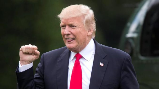 TRUMP REGRESA DE OHIO A LA CASA BLANCA