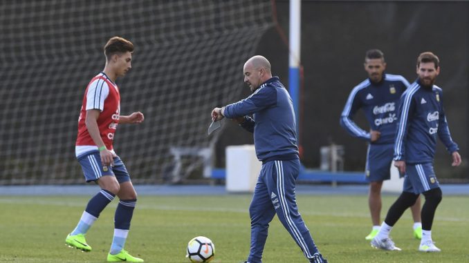 ENTRENAMIENTO DE ARGENTINA EN MELBOURNE