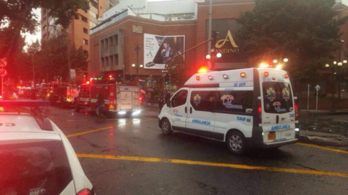 Al menos un muerto y once heridos en atentado terrorista en Bogotá