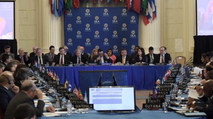 cancilleres de la oea