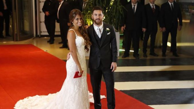 messi boda esta