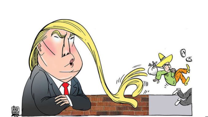 Caricatura Trump