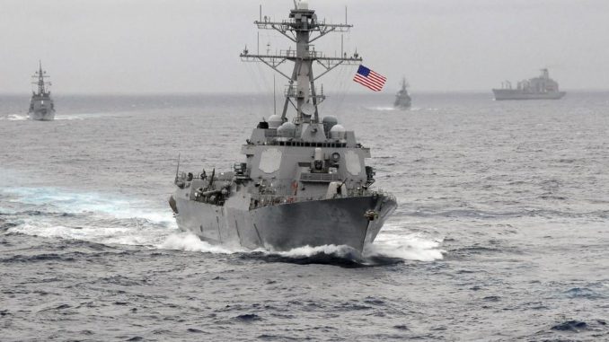File photo of the US Navy guided-missile destroyer USS Lassen underway in the Pacific Ocean