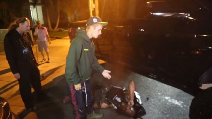 Justin Bieber atropella a fotógrafo