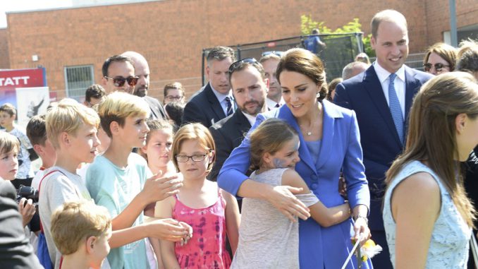LOS DUQUES DE CAMBRIDGE VISITAN ALEMANIA
