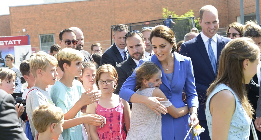 LOS DUQUES DE CAMBRIDGE VISITAN ALEMANIA