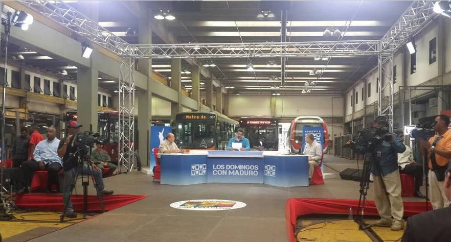 Maduro metro de caracas