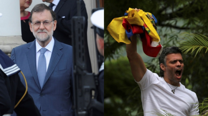 Rajoy y López