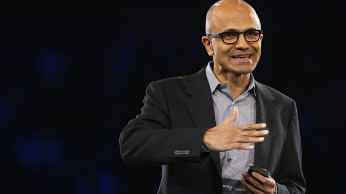 Satya Nadella ceo de Microsoft