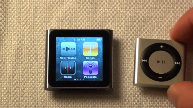 iPod Nano y Shuffle