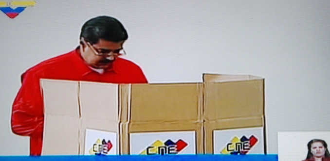 maduro vota