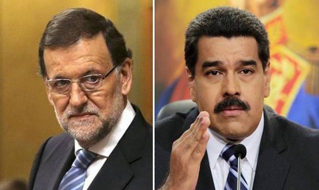 rajoy y maduro