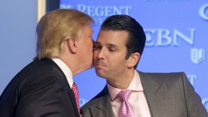 trump papa hijo