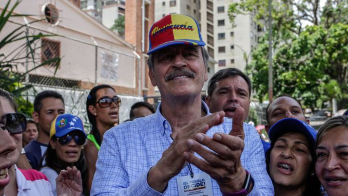 Fox: consulta opositora venezolana recuerda a la votación que desalojó al PRI