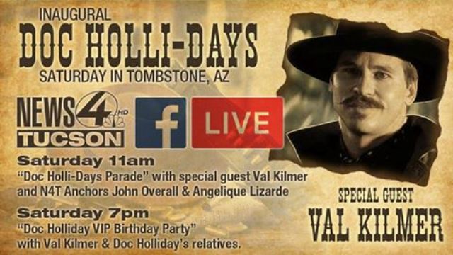 Actor Val Kilmer Doc Holli-Days