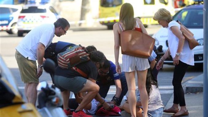 Ataque Barcelona herido
