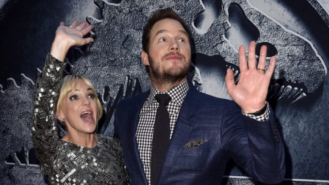 Chris Pratt y Anna Faris