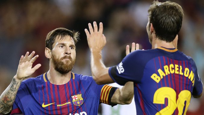 Sergi Roberto, Lionel Messi