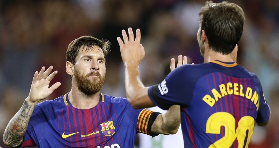Sergi Roberto, Lionel Messi