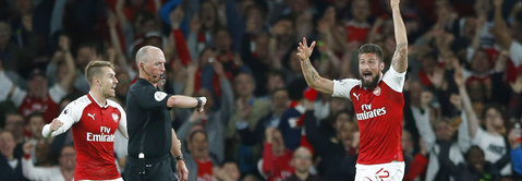 Arsenal's Olivier Giroud