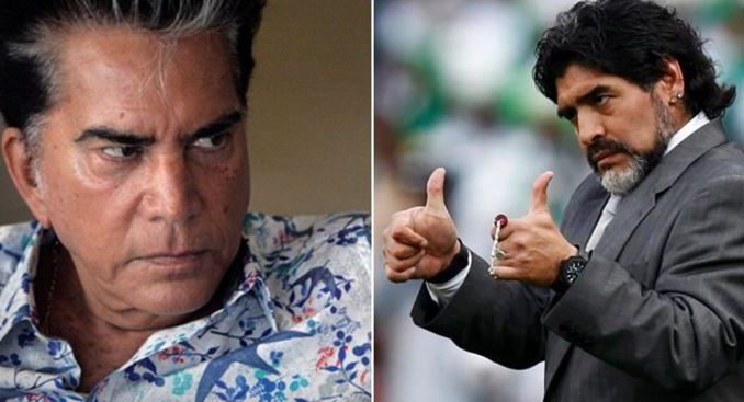 el puma y maradona