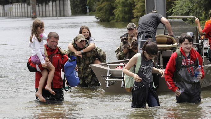 Flood victims