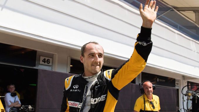 Robert Kubica reaparece al volante de un Fórmula Uno