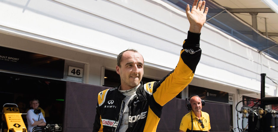 Robert Kubica reaparece al volante de un Fórmula Uno