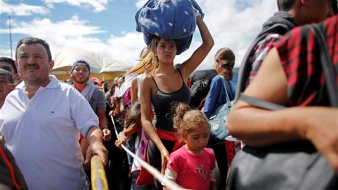 venezolanos a colombia