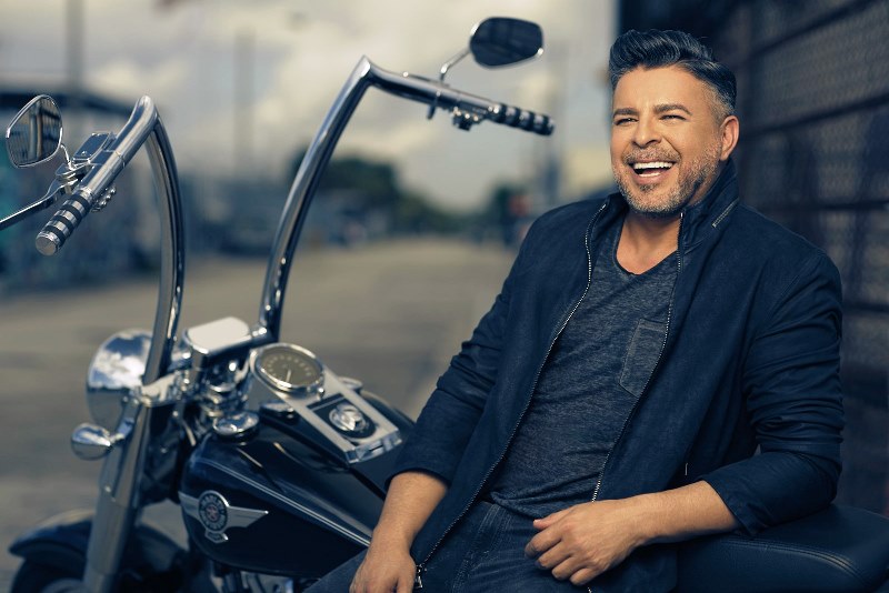 Luis Enrique en moto