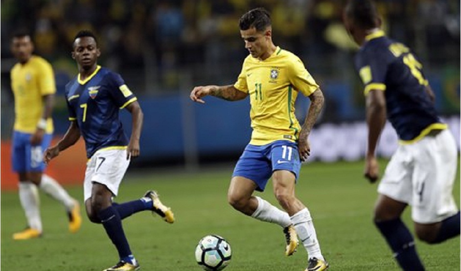 Philippe Coutinho, Juan Cazeres,