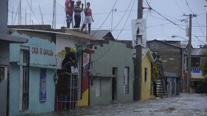 Más de 5.500 evacuados y 1.106 casas afectadas en R. Dominicana por Irma