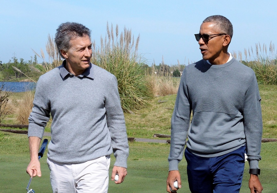 ARGENTINA-MACRI OBAMA