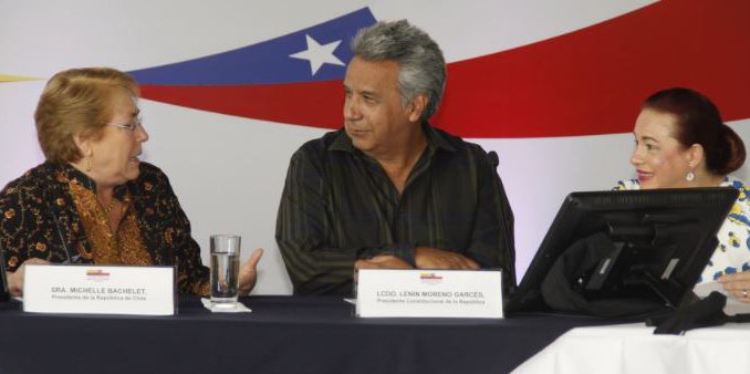 Moreno y bachelet