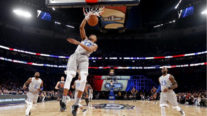 Giannis Antetokounmpo, Stephen Curry