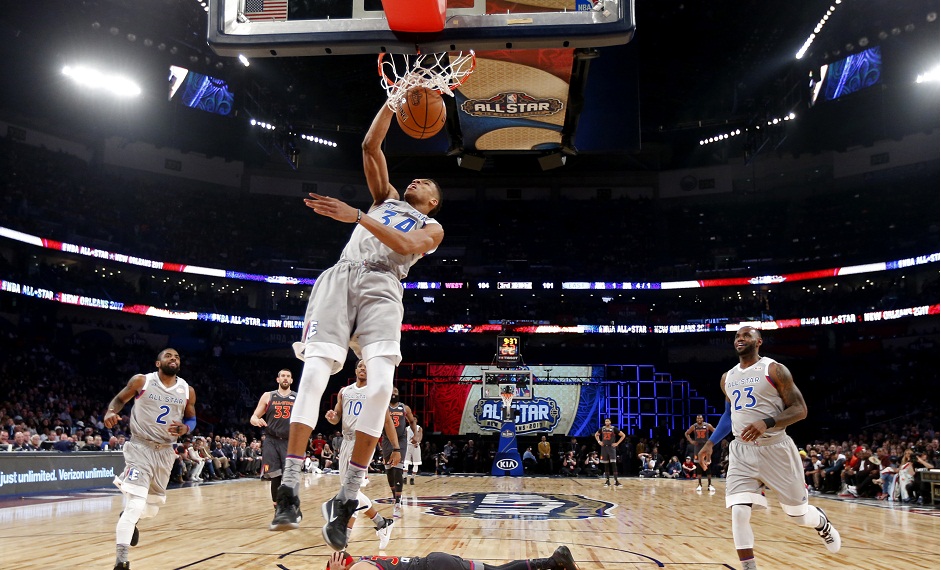 Giannis Antetokounmpo, Stephen Curry