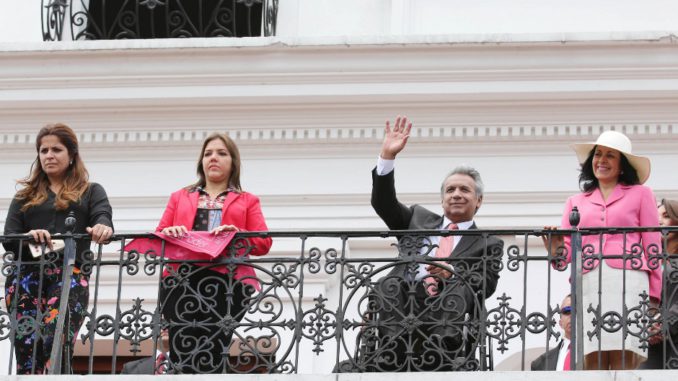 moreno primera dama vicepresidenta