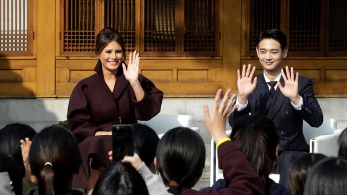 COREA DEL SUR-MELANIA TRUMP