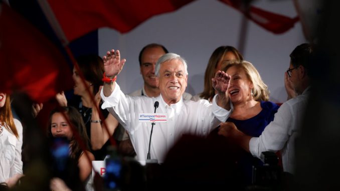 Piñera confía ganar segunda vuelta y hace guiño a candidato ultraderechista