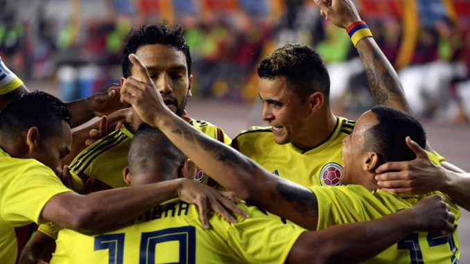 Partido amistoso entre Colombia y China