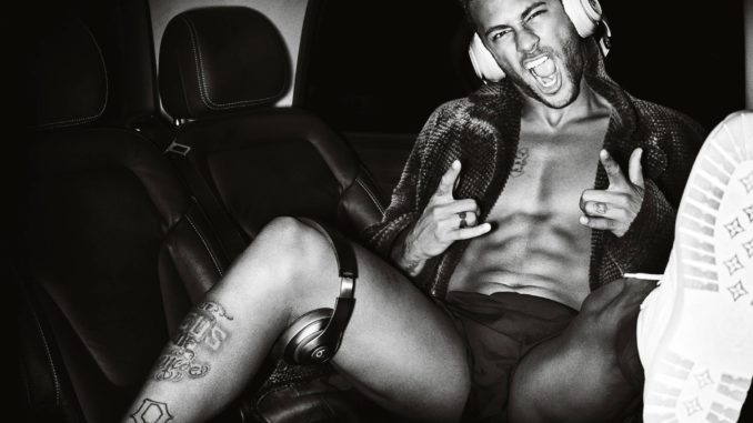 neymar testino