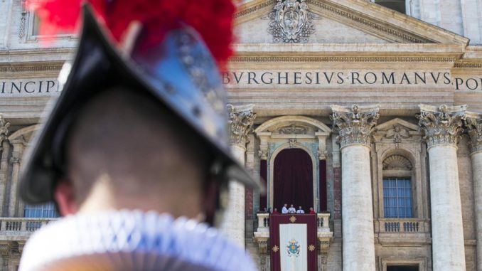 Pope Francis delivers the Urbi et Orbi Christmas Day message